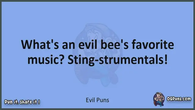 Video thumbnail for Evil - Jokes, Puns, Wordplays, and Laughter