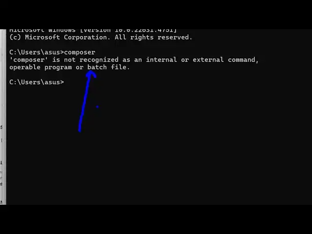 Video thumbnail for [Solved] Composer is not recognized as an internal and external command Error