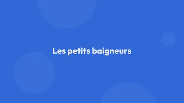 'Video thumbnail for OBC. Le journal des séjours d’été. Les petits baigneurs'