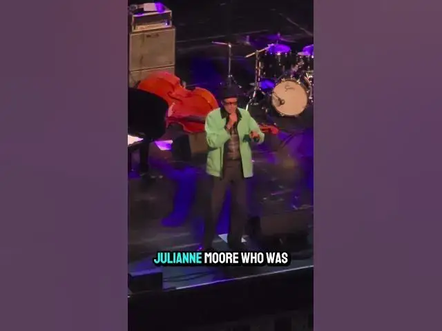 Video thumbnail for Jeff Goldblum Plays Six Degrees of Jeff Goldblum - Live on Stage with The Mildred Snitzer Orchestra