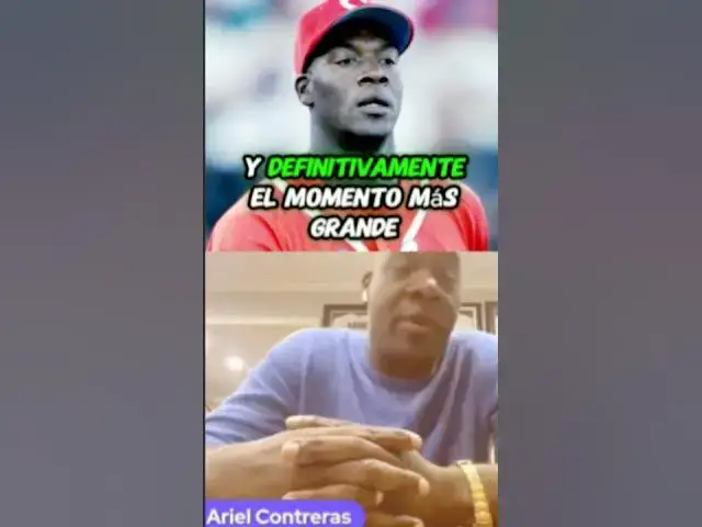 Video thumbnail for DOS GRANDES MOMENTOS en la carrera de José Contreras