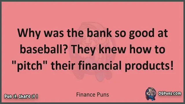 Video thumbnail for Finance - Jokes, Puns, Wordplays, and Laughter