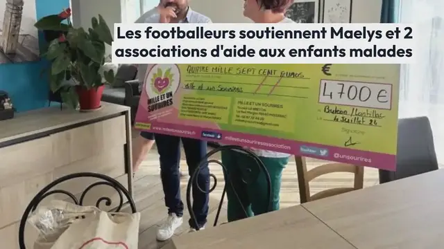 Video thumbnail for Buléon-Lantillac. Les footballeurs soutiennent Maelys et 2 associations d’aide aux enfants malades