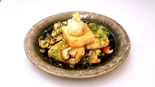 'Video thumbnail for JAPANESE Recipe Of Agedashi Tofu Deep fried tofu'