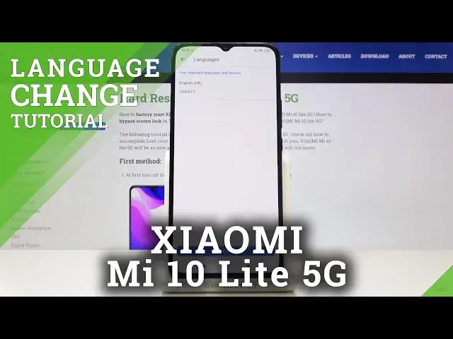 'Video thumbnail for How to Change Keyboard Language on XIAOMI Mi 10 Lite 5G – Keyboard Settings'