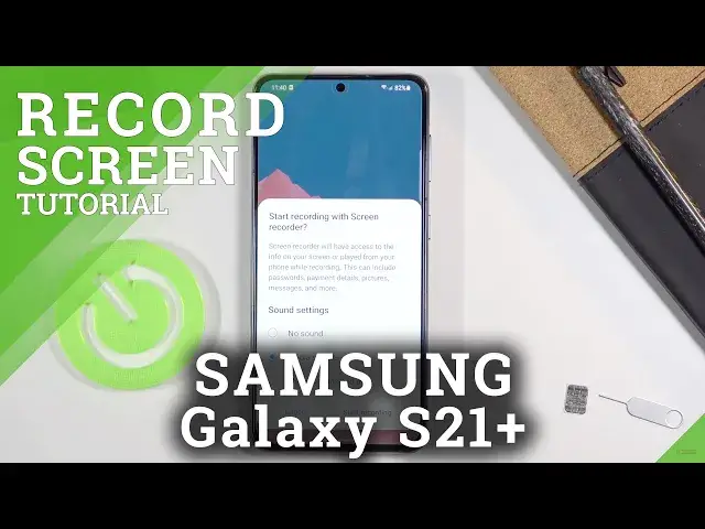 'Video thumbnail for How to Record Screen on SAMSUNG Galaxy S21+ - Use Screen Recorder'