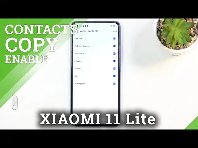 Video thumbnail for How to Copy Contacts on XIAOMI 11 Lite - Import/Export Contacts List