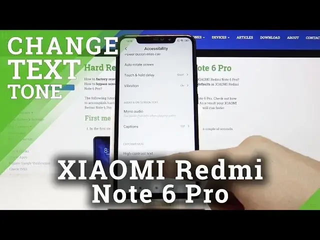'Video thumbnail for How to Personalize Display Settings in Xiaomi Redmi Note 6 Pro – Set High Contrast Text'