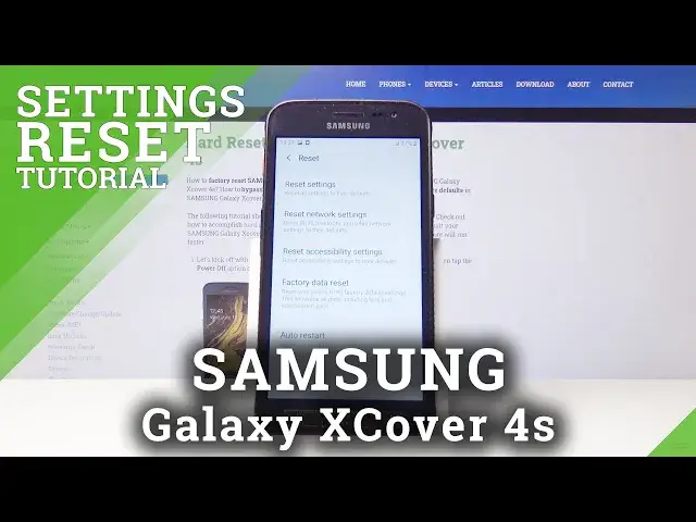 'Video thumbnail for How to Reset Settings in SAMSUNG Galaxy Xcover 4s – Default Configuration'