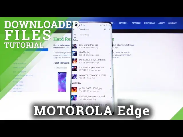 'Video thumbnail for How to Locate all Downloads in Motorola Edge – Access Downloaded Files'