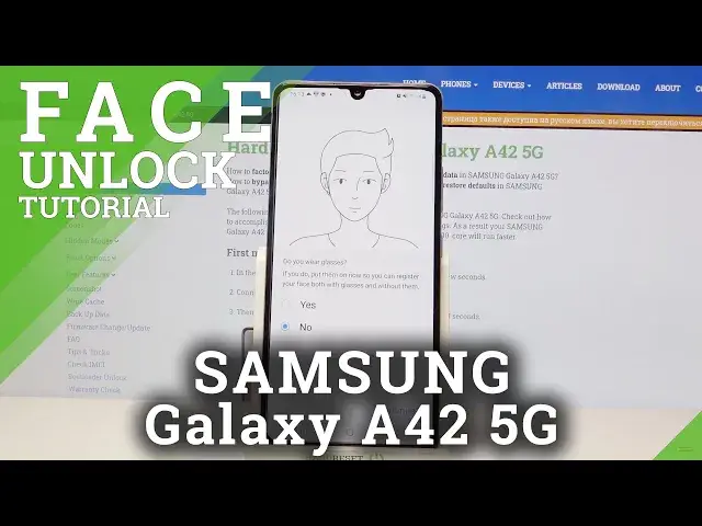 'Video thumbnail for How to Set Up Face Unlock on SAMSUNG Galaxy A42 5G – Use Face Recognitions'