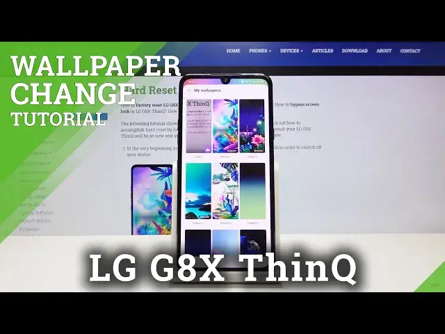 Video thumbnail for How to Change Wallpaper in LG G8X ThinQ – Set Up Display Photo