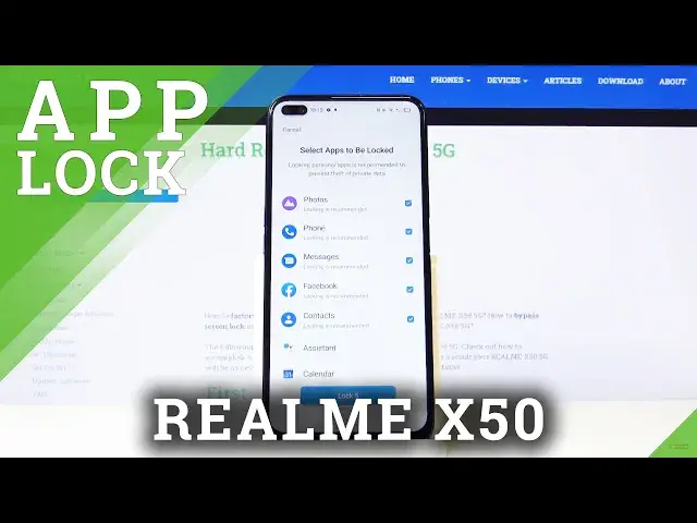 'Video thumbnail for How to Set App Password in REALME X50 5G – Lock Files with Password'
