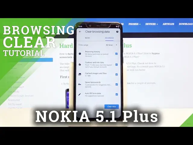 Video thumbnail for How to Clear Browsing Data in NOKIA 5.1 Plus – Erase Browser History
