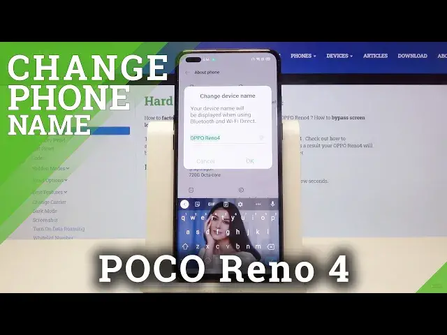 'Video thumbnail for How to Change Device Name in OPPO Reno 4 – Rename Android Phone'