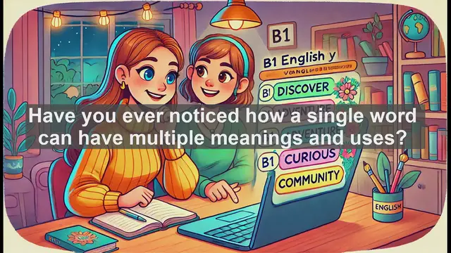 Video thumbnail for 2500 Must Know CEFR B1 Vocabulary - The Many Faces of 'Close': Exploring a Versatile English Word