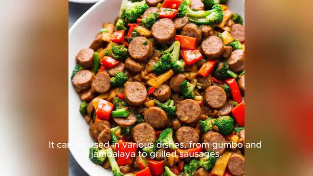 Video thumbnail for andouille sausage recipe