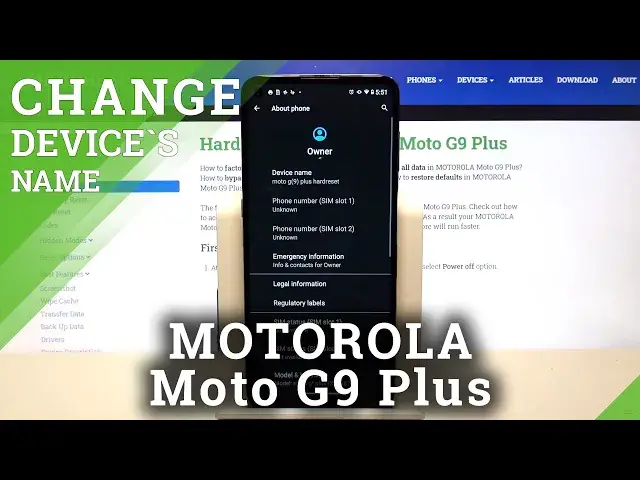 'Video thumbnail for How to Change Name of Motorola Moto G9 Plus – Rename Device'