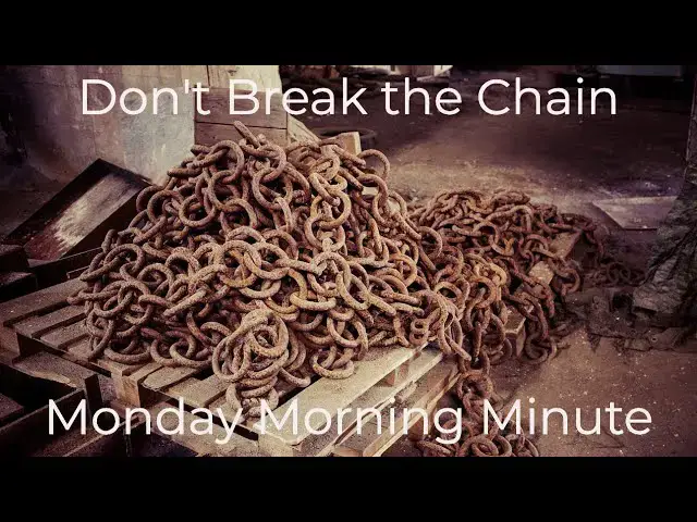 Video thumbnail for Don't Break the Chain