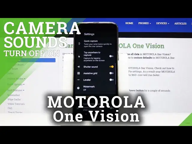 Video thumbnail for How to Turn Off Camera Shutter Sound in Motorola One Vision - Mute Sounds
