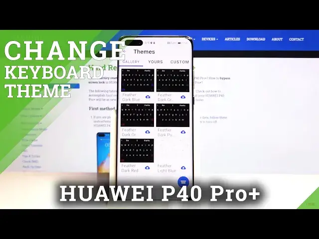 'Video thumbnail for How to Change Keyboard Theme in Huawei P40 Pro+ – Find Keyboard Settings'
