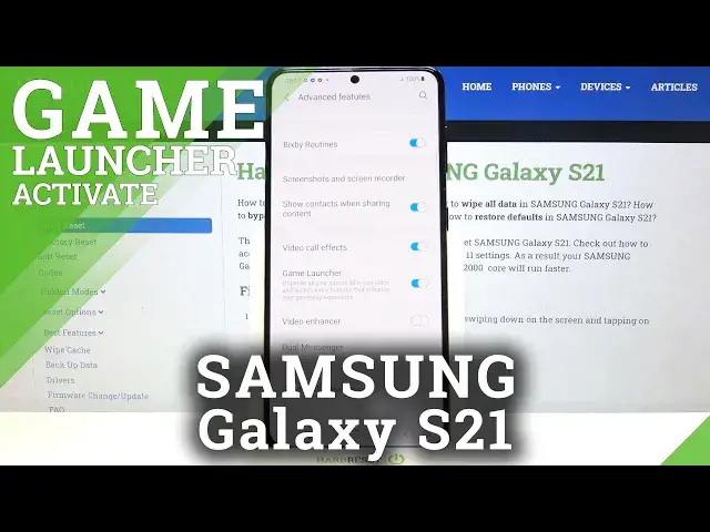 'Video thumbnail for How to Enable Game Launcher in SAMSUNG Galaxy S21 – Game Mode'