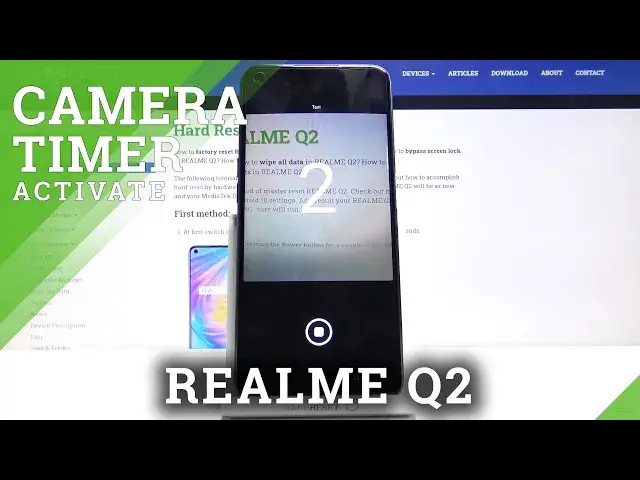 'Video thumbnail for How to Use Camera Timer in REALME Q2 – Change Camera Settings'