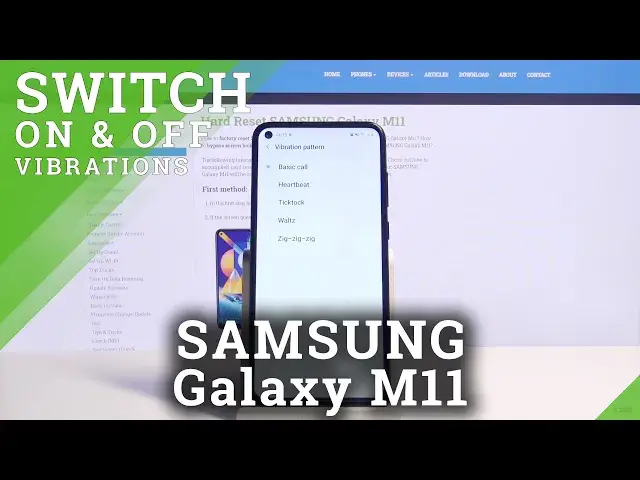 'Video thumbnail for How to Change Vibration Pattern in SAMSUNG Galaxy M11 – Vibration Options'