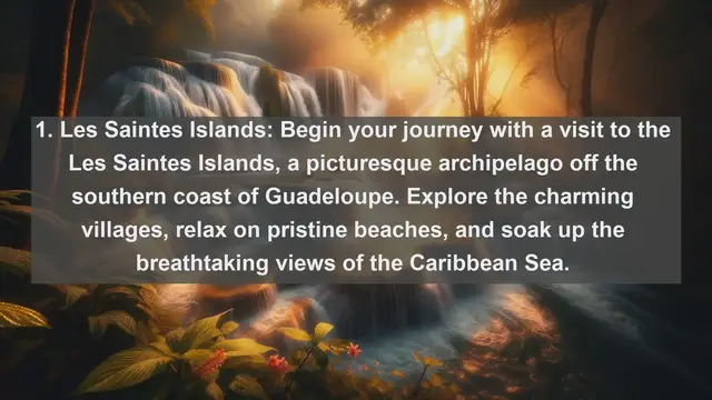 Video thumbnail for "Discover the Hidden Treasures of Guadeloupe: Top 10 Must-Visit Landmarks"