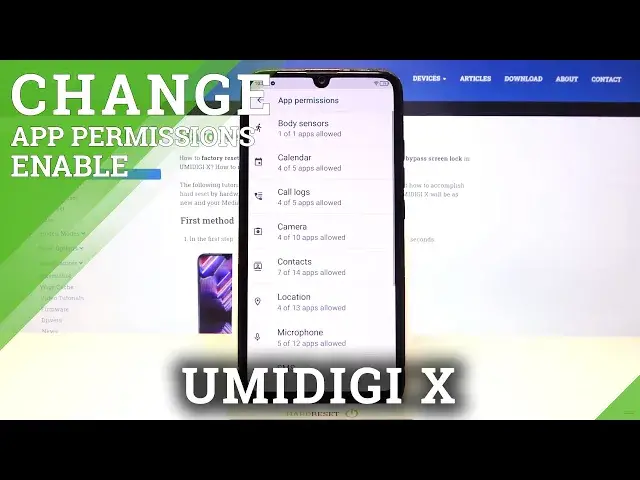 'Video thumbnail for How to Operate Apps Permissions in Umidigi X – Allow/Deny App Access'