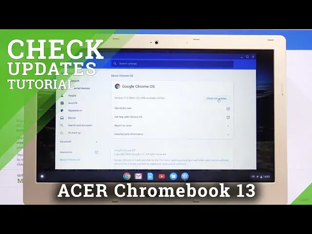 Video thumbnail for How to Check for Updates in ACER Chromebook 13 – Latest Chrome OS Version