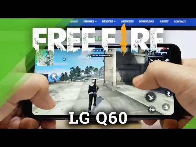 'Video thumbnail for Garena Free Fire on LG Q60 Garena – Gameplay / Performance Test'