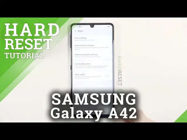 'Video thumbnail for How to Factory Reset SAMSUNG Galaxy A42 – Delete Personal Data & Customized Settings'