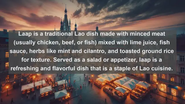 Video thumbnail for Flavorful Laos: Top 10 Delicious Foods to Try in Laos