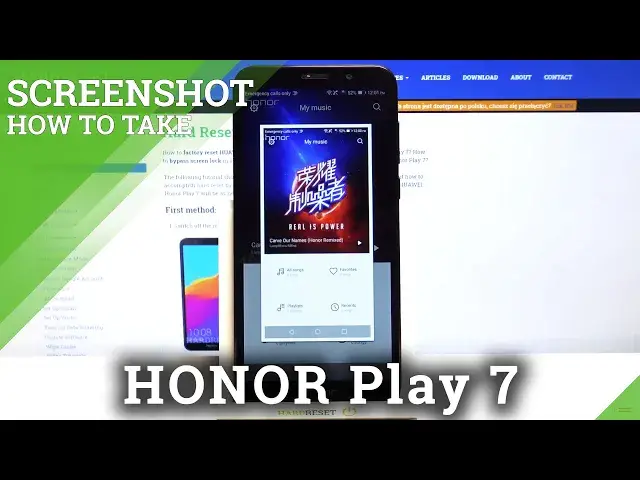 Video thumbnail for How to Capture Screen on HUAWEI Honor Play 7 – Screenshot Creating