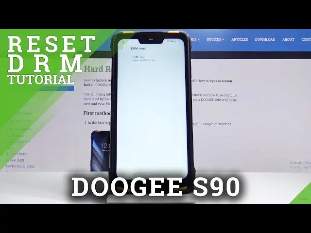 'Video thumbnail for How to Reset DRM in DOOGEE S90 – Erase Certificates'