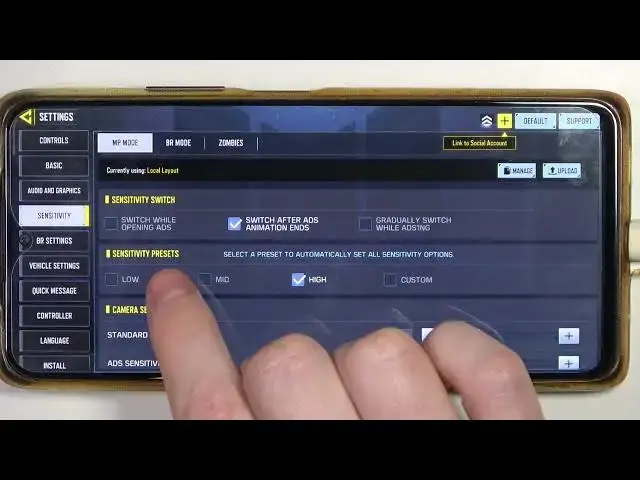 'Video thumbnail for Call Of Duty Mobile How To Change Sensitivity Preset'