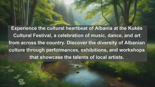 Video thumbnail for Discovering Albania's Cultural Kaleidoscope: Top 10 Festivals You Can't Miss