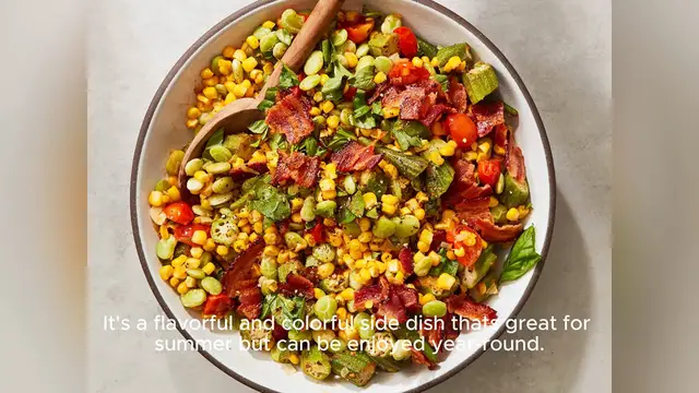 Video thumbnail for succotash recipe