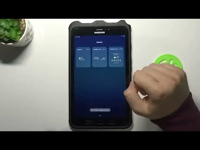 'Video thumbnail for SAMSUNG Galaxy Tab Active2 How to Create / Delete Home Screen Widgets'