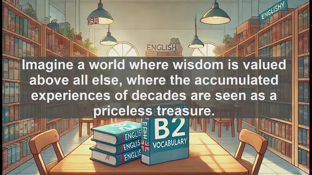 Video thumbnail for 1500 Must Know CEFR B2 Vocabulary - Understanding 'Elderly': Meaning, Usage, and Cultural Significance