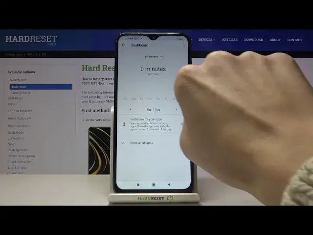 'Video thumbnail for How to Check Total Screen Time in POCO M3 – Phone Usage Statistics'
