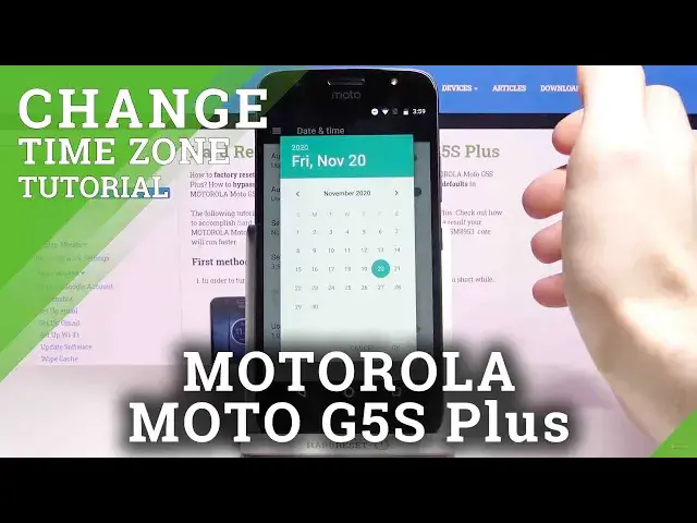 'Video thumbnail for How to Change Date and Time in MOTOROLA Moto G5S Plus – Date and Time Configurations'