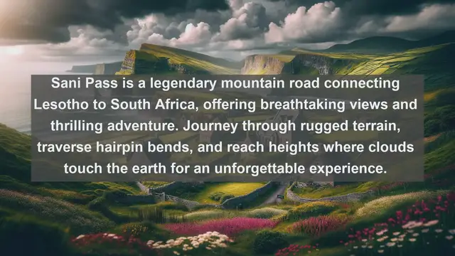 Video thumbnail for Discover Lesotho: Top 10 Must-See Attractions in the Kingdom in the Sky