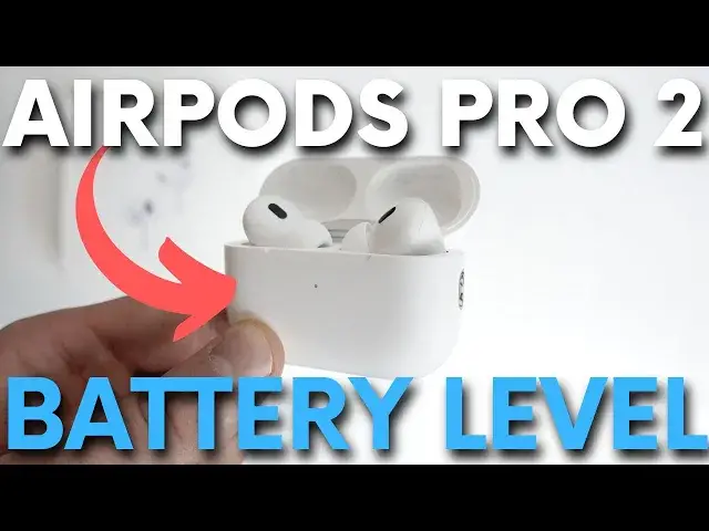 Video thumbnail for How to Check AirPods Pro 2 Battery Level - AirPods Pro 2nd Gen Battery Status on macOS & iOS