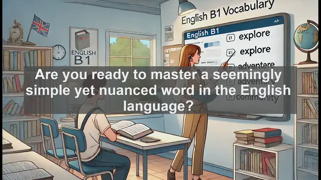 Video thumbnail for 2500 Must Know CEFR B1 Vocabulary - Understanding 'Yourself': A Guide to the Reflexive Pronoun