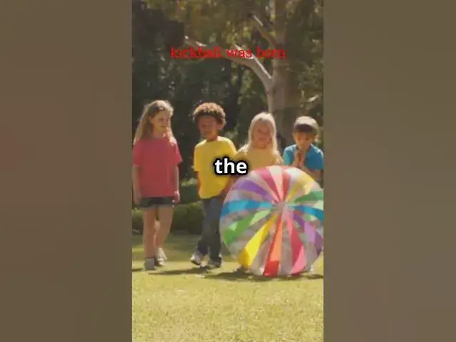 Video thumbnail for How Kickball was born #kickball #game #sports #shorts  #ball