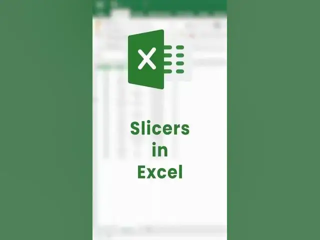 Video thumbnail for How to use Slicer in Excel? | Use Slicer to create Interactive data #shorts #excel #exceltricks