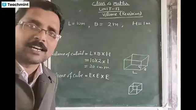 Video thumbnail for CLASS 4 MATHS UNIT 13 VOLUME REVISION KBC GAME