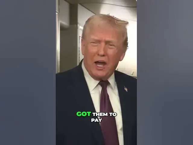 Video thumbnail for Greenland Deal: Trump Claims He Saved NATO! #shorts
